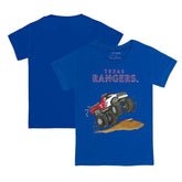 Texas Rangers Tiny Turnip Youth Monster Truck T-Shirt - Royal T-shirts