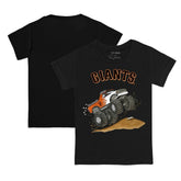 San Francisco Giants Tiny Turnip Youth Monster Truck T-Shirt - Black T-shirts