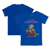 Texas Rangers Tiny Turnip Youth Triceratops T-Shirt - Royal T-shirts