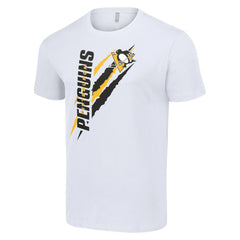 NHL Pittsburgh Penguins Starter Color Scratch T-Shirt - White