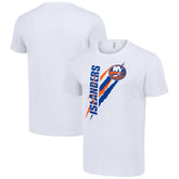 NHL New York Islanders Starter Color Scratch T-Shirt - White