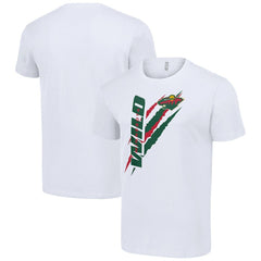 NHL Minnesota Wild Starter Color Scratch T-Shirt - White