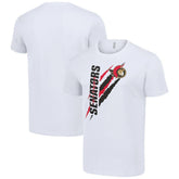 NHL Ottawa Senators Starter Color Scratch T-Shirt - White