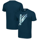 NHL Seattle Kraken Starter Color Scratch T-Shirt - Deep Sea Blue