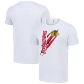NHL Chicago Blackhawks Starter Color Scratch T-Shirt - White