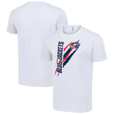 NHL Columbus Blue Jackets Starter Color Scratch T-Shirt - White