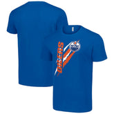 NHL Edmonton Oilers Starter Color Scratch T-Shirt - Royal