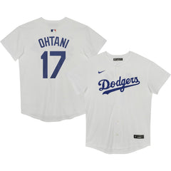 MLB Shohei Ohtani Los Angeles Dodgers Nike Preschool Home Game Player Jersey - White