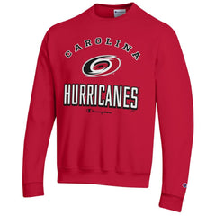 NHL Carolina Hurricanes Champion Eco Powerblend Crewneck Sweatshirt - Red