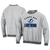 NHL Tampa Bay Lightning Champion Reverse Weave Yarn Dye Pullover Sweatshirt - Heather Gray