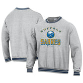 NHL Buffalo Sabres Champion Reverse Weave Yarn Dye Pullover Sweatshirt - Heather Gray