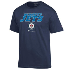 NHL Winnipeg Jets Champion Jersey T-Shirt - Navy