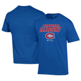 NHL Montreal Canadiens Champion Jersey T-Shirt - Royal