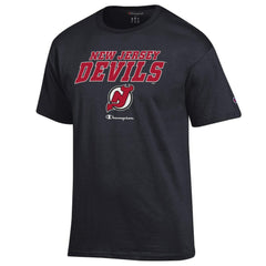 NHL New Jersey Devils Champion Jersey T-Shirt - Black