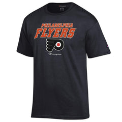 NHL Philadelphia Flyers Champion Jersey T-Shirt - Black