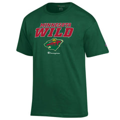 NHL Minnesota Wild Champion Jersey T-Shirt - Hunter Green