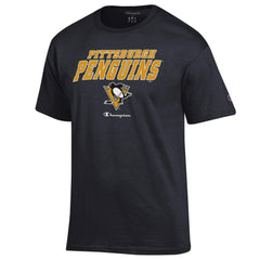 NHL Pittsburgh Penguins Champion Jersey T-Shirt - Black