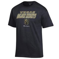 NHL Vegas Golden Knights Champion Jersey T-Shirt - Black