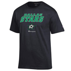 NHL Dallas Stars Champion Jersey T-Shirt - Black
