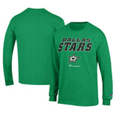 NHL Dallas Stars Champion Long-Sleeve Jersey T-Shirt - Kelly Green