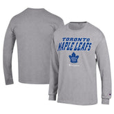 NHL Toronto Maple Leafs Champion Long-Sleeve Jersey T-Shirt - Gray