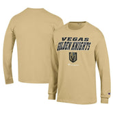 NHL Vegas Golden Knights Champion Long-Sleeve Jersey T-Shirt - Yellow