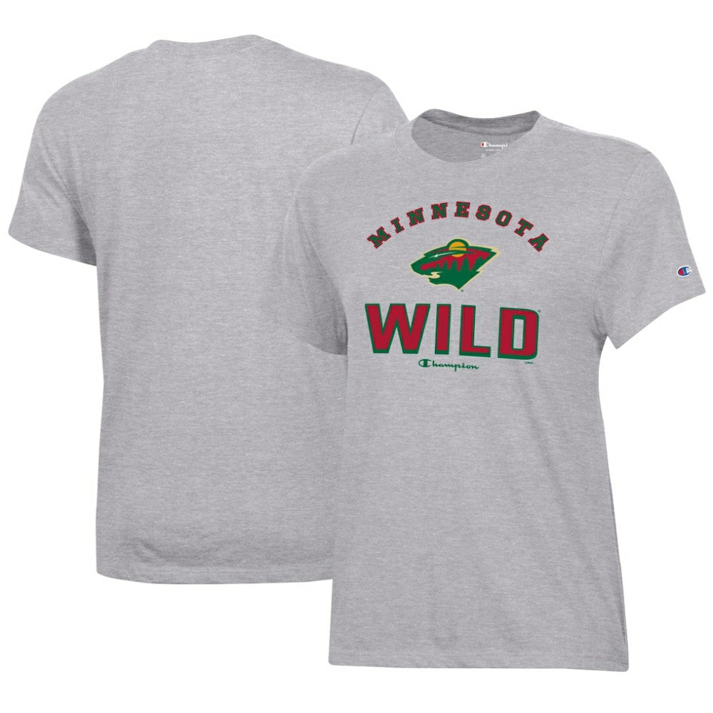 NHL Minnesota Wild Champion Women's Core T-Shirt - Heather Gray