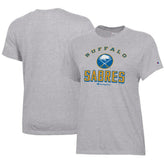 NHL Buffalo Sabres Champion Women's Core T-Shirt - Heather Gray