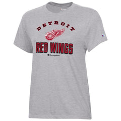 NHL Detroit Red Wings Champion Women's Core T-Shirt - Heather Gray