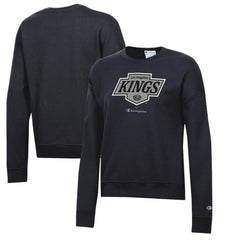 NHL Los Angeles Kings Champion Women's Powerblend Pullover Sweatshirt - Black