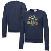 NHL Buffalo Sabres Champion Women's Powerblend Pullover Sweatshirt - Navy