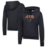 NHL Philadelphia Flyers Champion Women's Powerblend Fleece Pullover Hoodie - Black