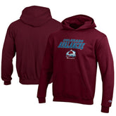 NHL Colorado Avalanche Champion Youth Eco Powerblend Pullover Hoodie - Burgundy
