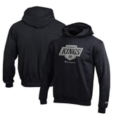 NHL Los Angeles Kings Champion Youth Eco Powerblend Pullover Hoodie - Black