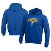 NHL Buffalo Sabres Champion Youth Eco Powerblend Pullover Hoodie - Royal