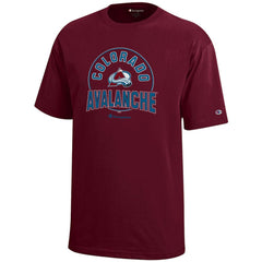 NHL Colorado Avalanche Champion Youth Jersey T-Shirt - Burgundy