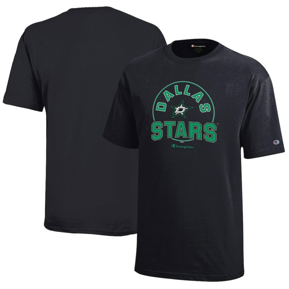 NHL Dallas Stars Champion Youth Jersey T-Shirt - Black