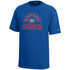 NHL Montreal Canadiens Champion Youth Jersey T-Shirt - Royal