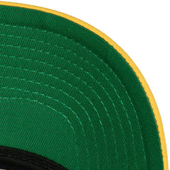 Golden State Warriors Soul XL Logo Pro Crown Snapback Hat Royal/Gold