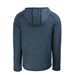 Arizona Cardinals Cutter & Buck Americana Mainsail Full-Zip Hooded Jacket Heather Navy