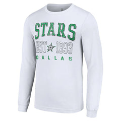 NHL Dallas Stars Starter Logo Graphic Long Sleeve T-Shirt - White