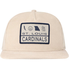 St. Louis Cardinals New Era Summer Essential Golfer Snapback Hat - Khaki Hats