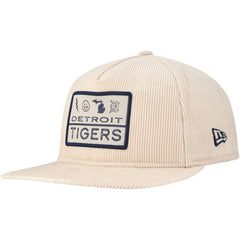 Detroit Tigers New Era Summer Essential Golfer Snapback Hat - Khaki Hats