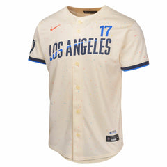 MLB Shohei Ohtani Los Angeles Dodgers Nike Youth 2024 City Connect Limited Player Jersey - Cream