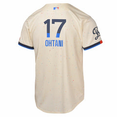 MLB Shohei Ohtani Los Angeles Dodgers Nike Youth 2024 City Connect Limited Player Jersey - Cream