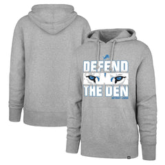 Detroit Lions '47 Regional Headline Pullover Hoodie Gray