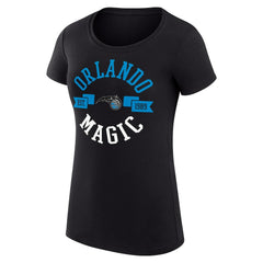 Orlando Magic G-III 4Her by Carl Banks Women's Super-Slim Fit Lightweight Large City Logo T-Shirt Black