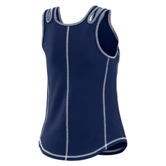Boston Red Sox WEAR by Erin Andrews Women's Contrast Stitch Tank Top - Navy Tanks