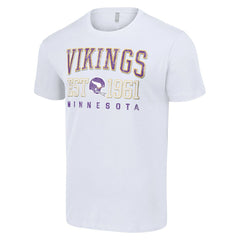 Minnesota Vikings Starter Throwback Logo T-Shirt White