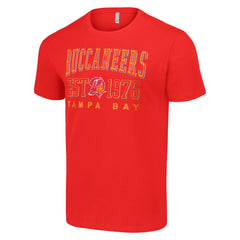 Tampa Bay Buccaneers Starter Throwback Logo T-Shirt Red